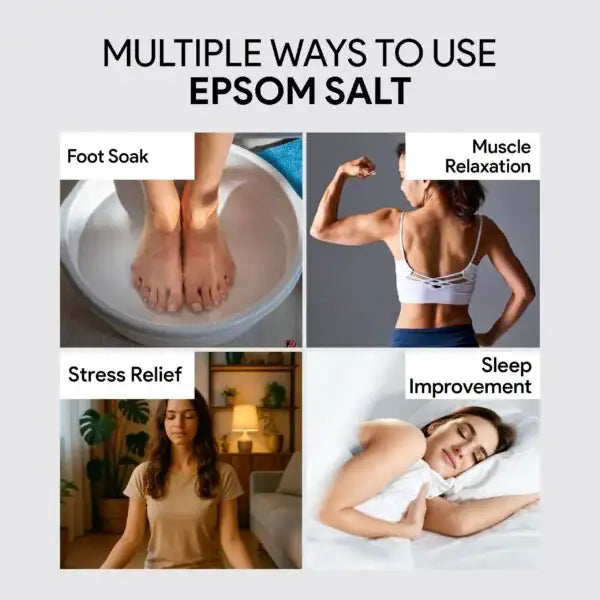 Epsom Salt (Magnesium Sulphate) USP Grade