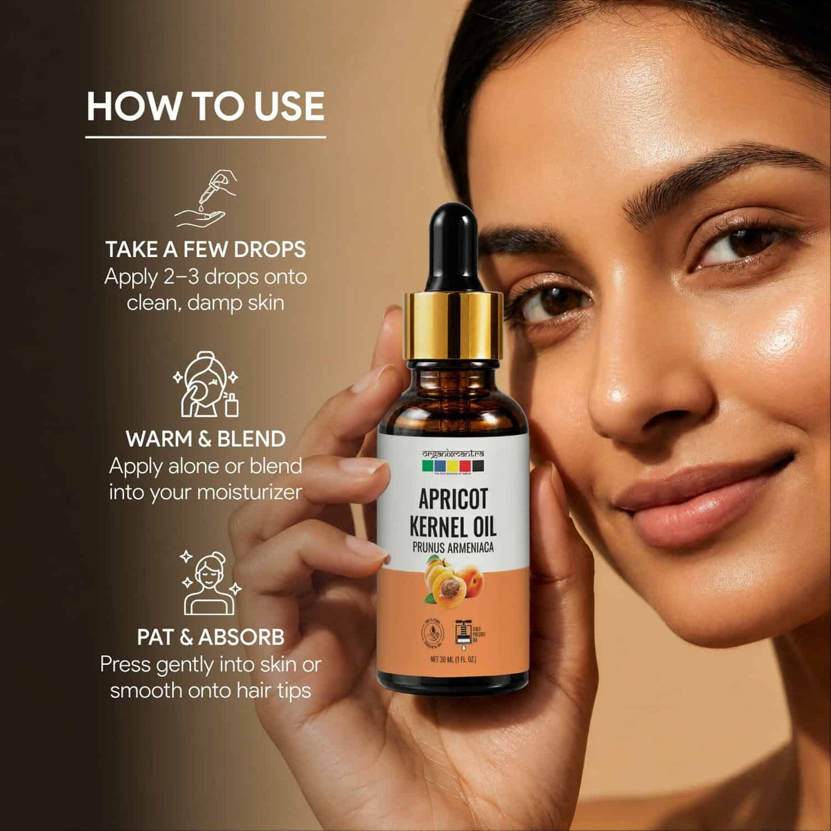 apricot oil on hair