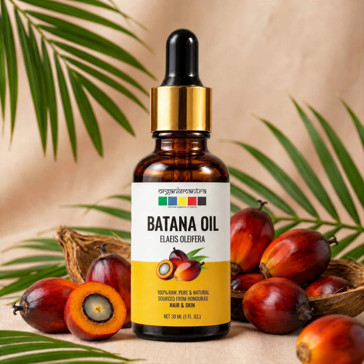 Batana Raw Oil (sourced from Honduras)