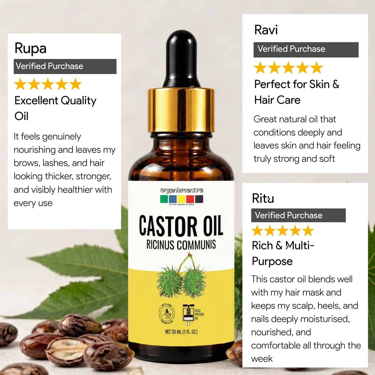 castor oil for eyebrows