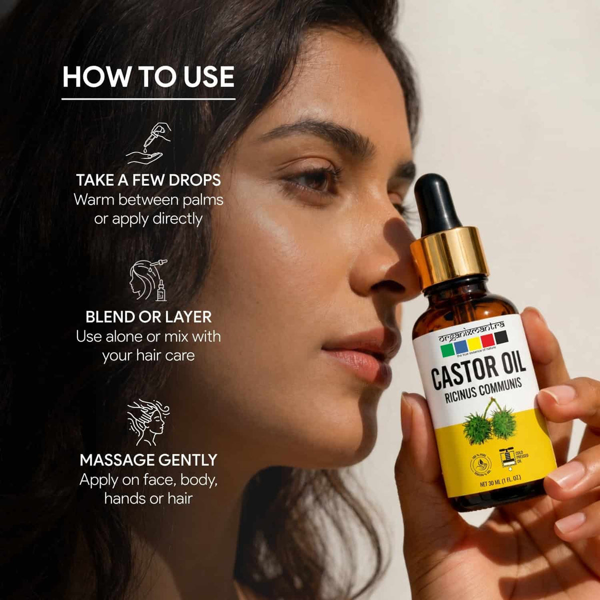 castor oil how to use