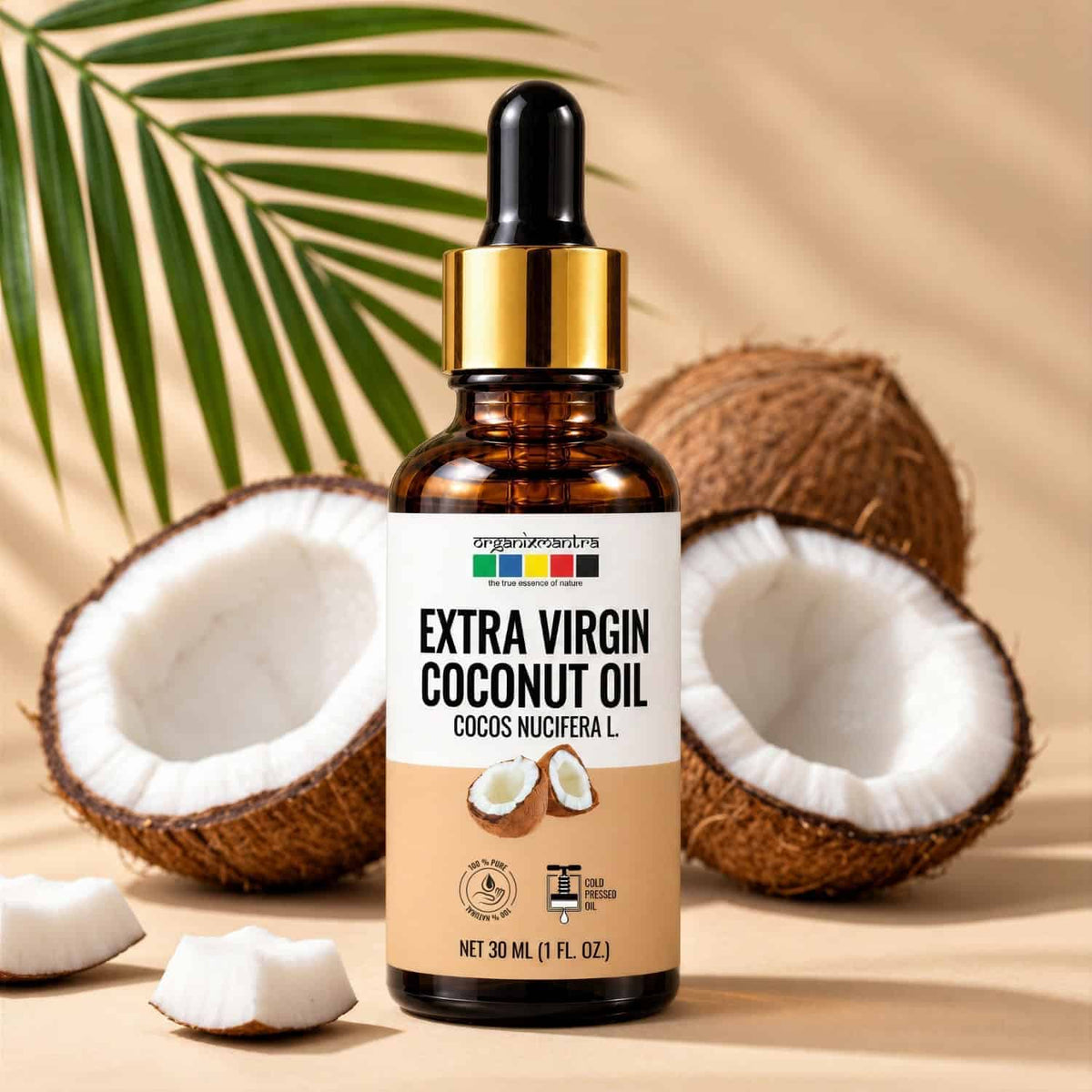 Extra Virgin Coconut Organic Cold Pressed Oil