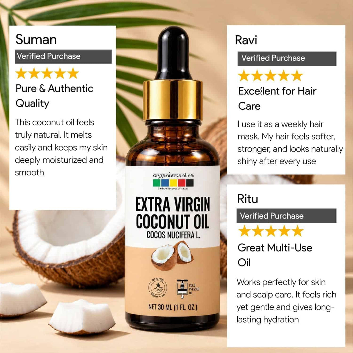 coconut oil moisturizer
