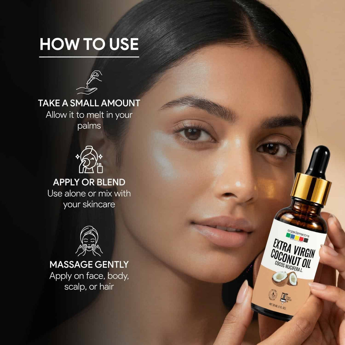 coconut oil skin benefits