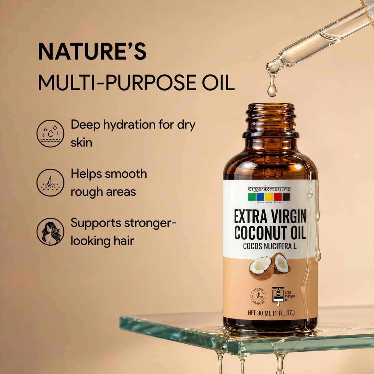 coconut oil skin benefits