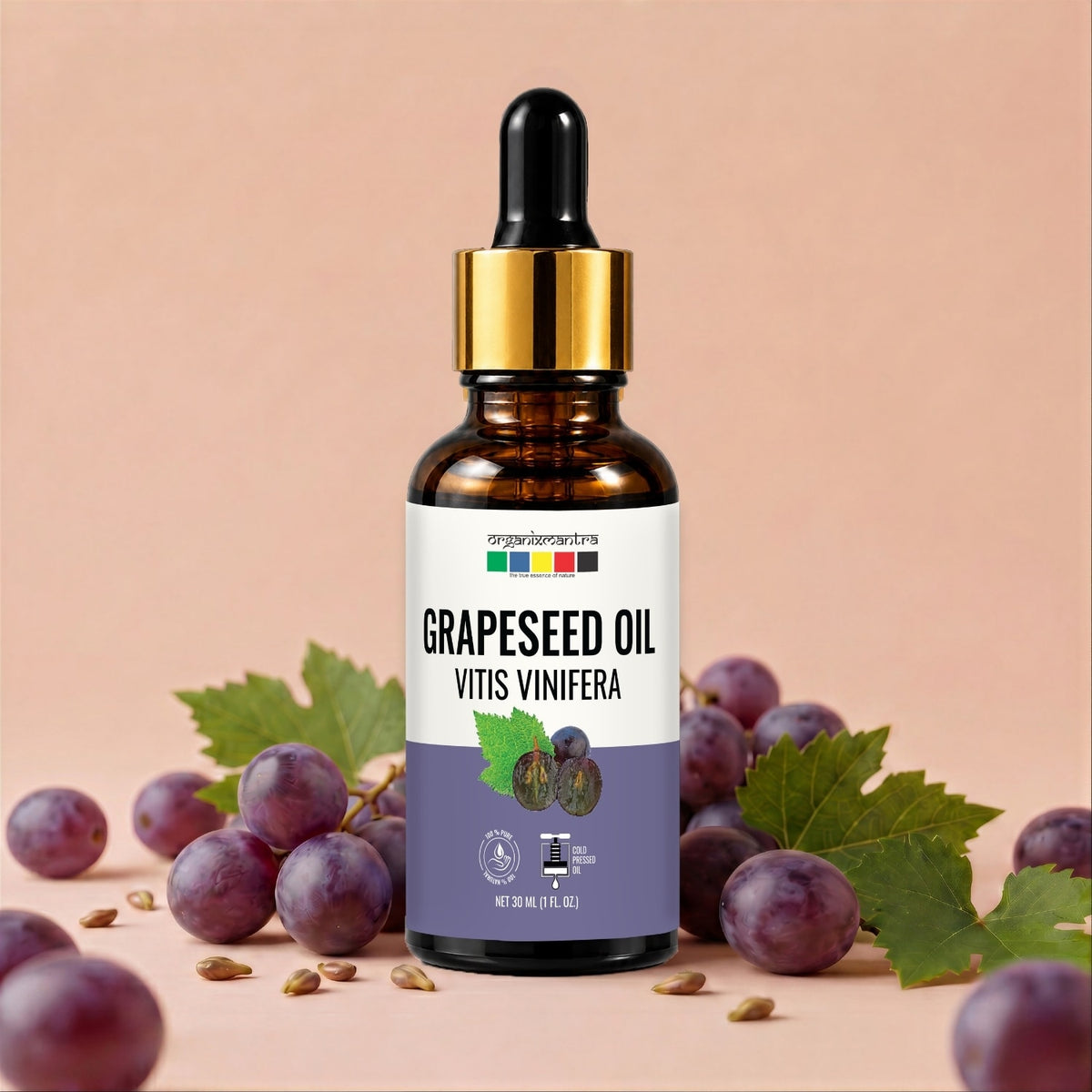 Grapeseed Organic Cold Pressed Oil