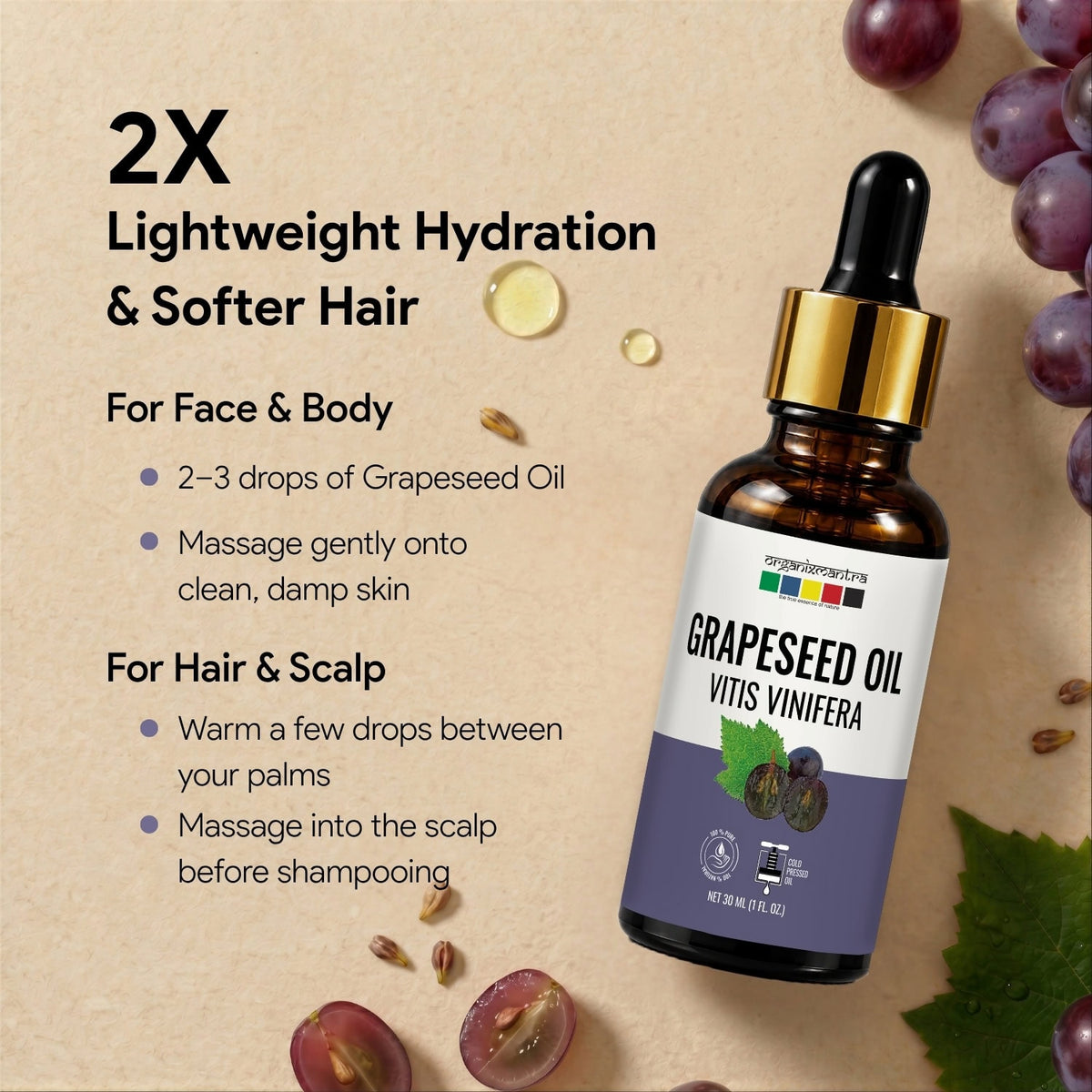 grapeseed oil for massage