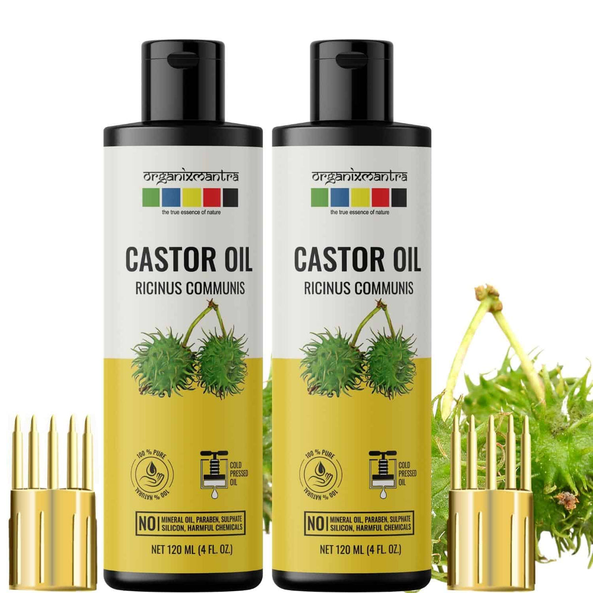 Castor Organic Cold Pressed Oil