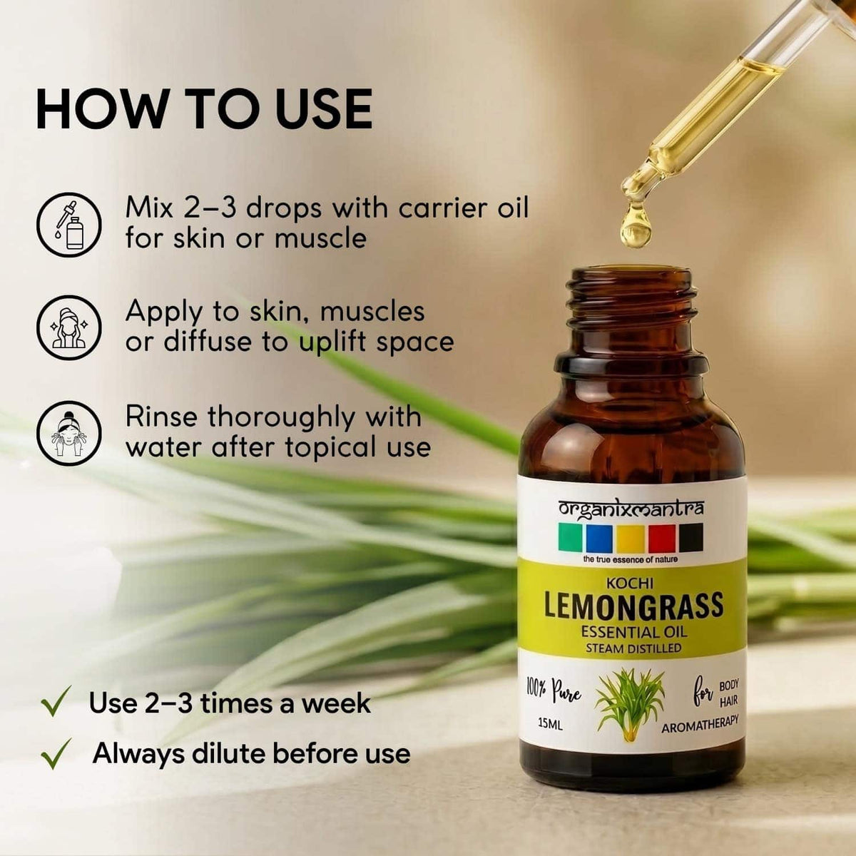how to use lemongrass oil