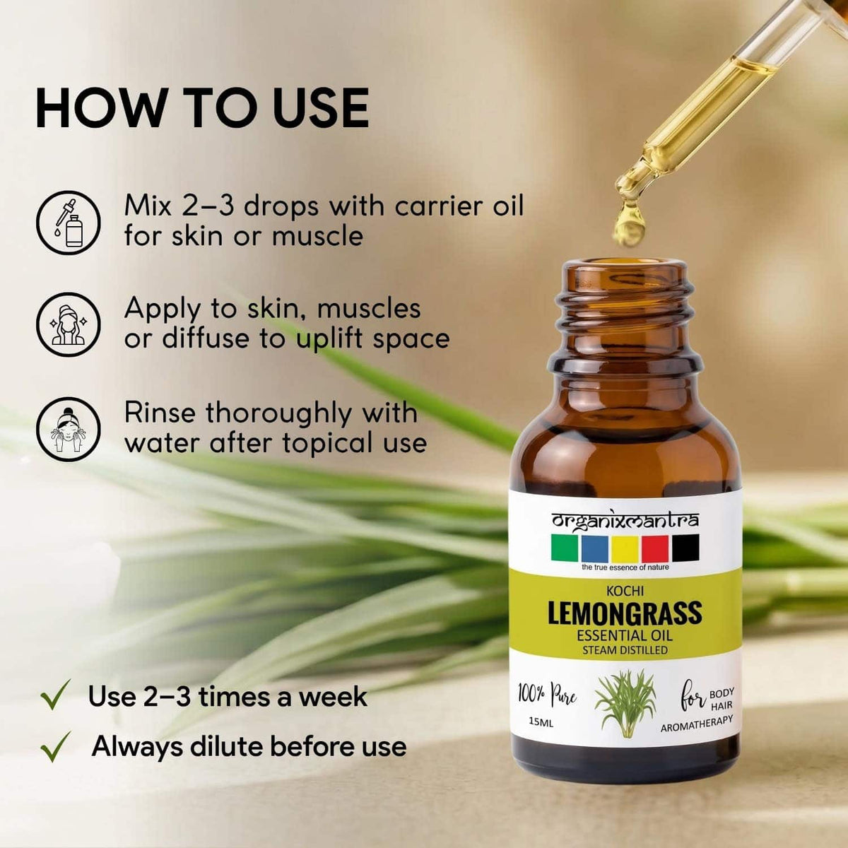 how to use lemongrass oil