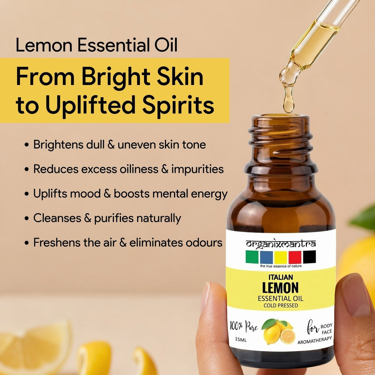 lemon oil for skin brightening