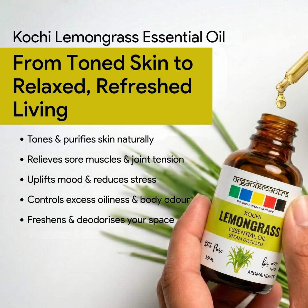 lemongrass oil benefits and uses