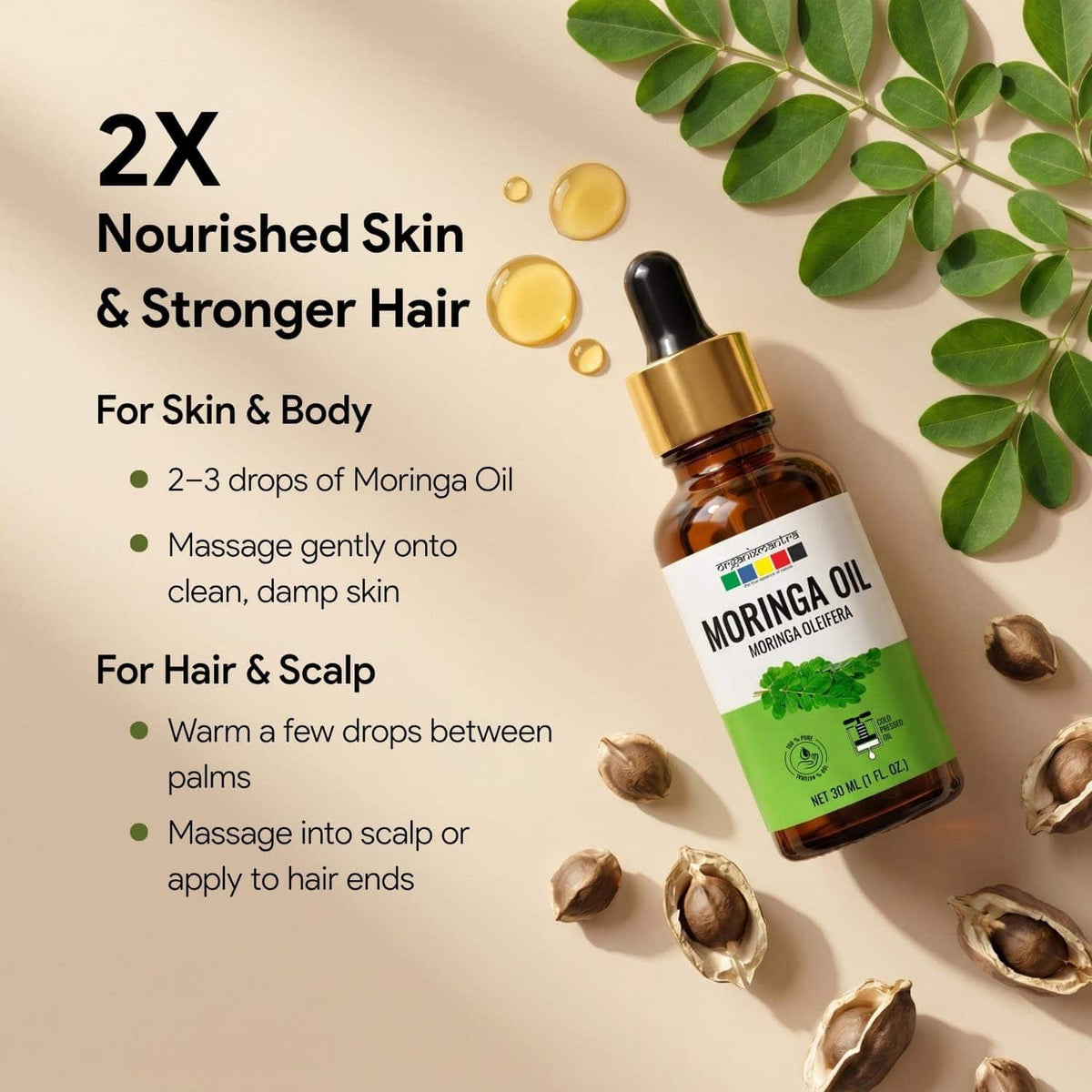 moringa oil benefits