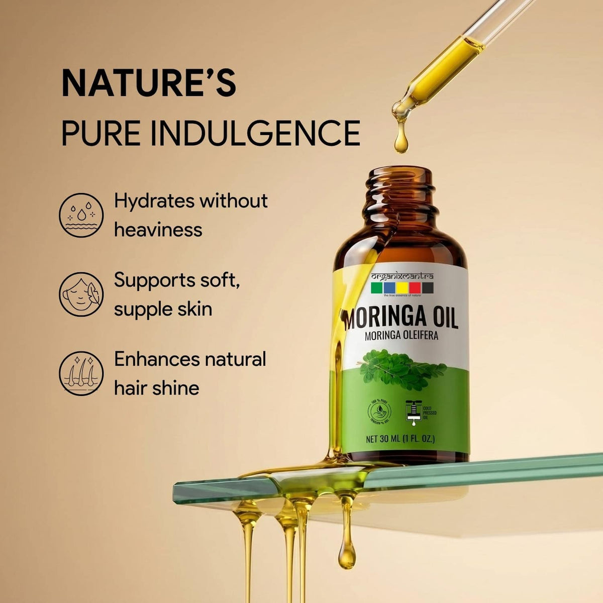 moringa oil on skin