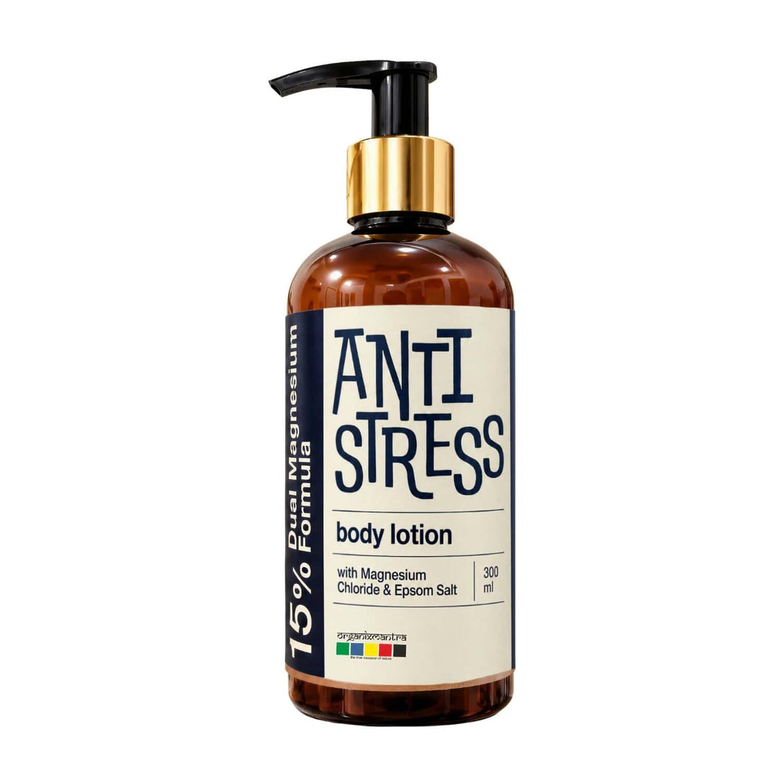 organix mantra anti stress magnesium body lotion 300ml