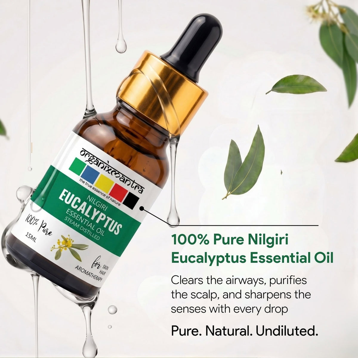 pure nilgiri eucalyptus essential oil