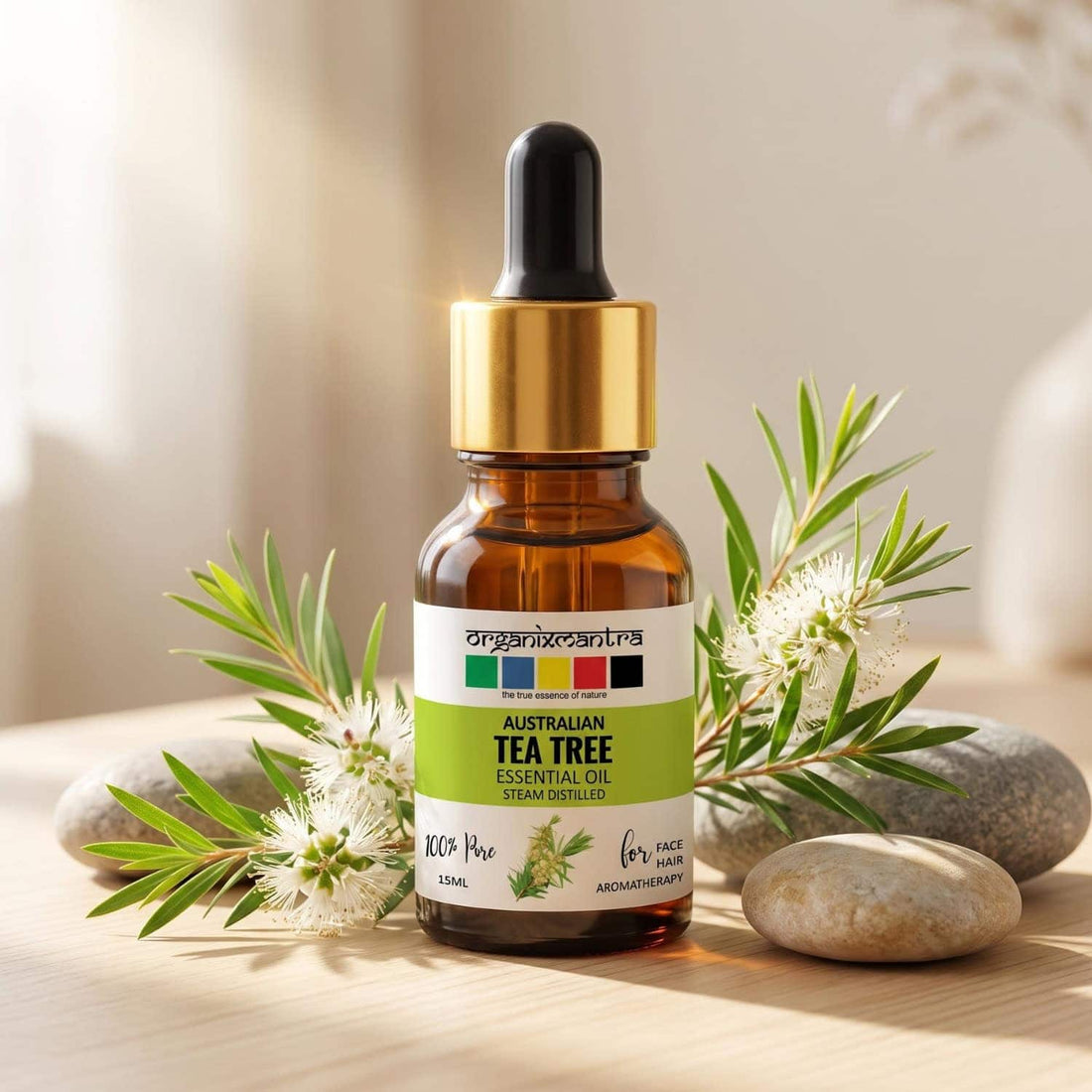 tea tree essential oil organix mantra