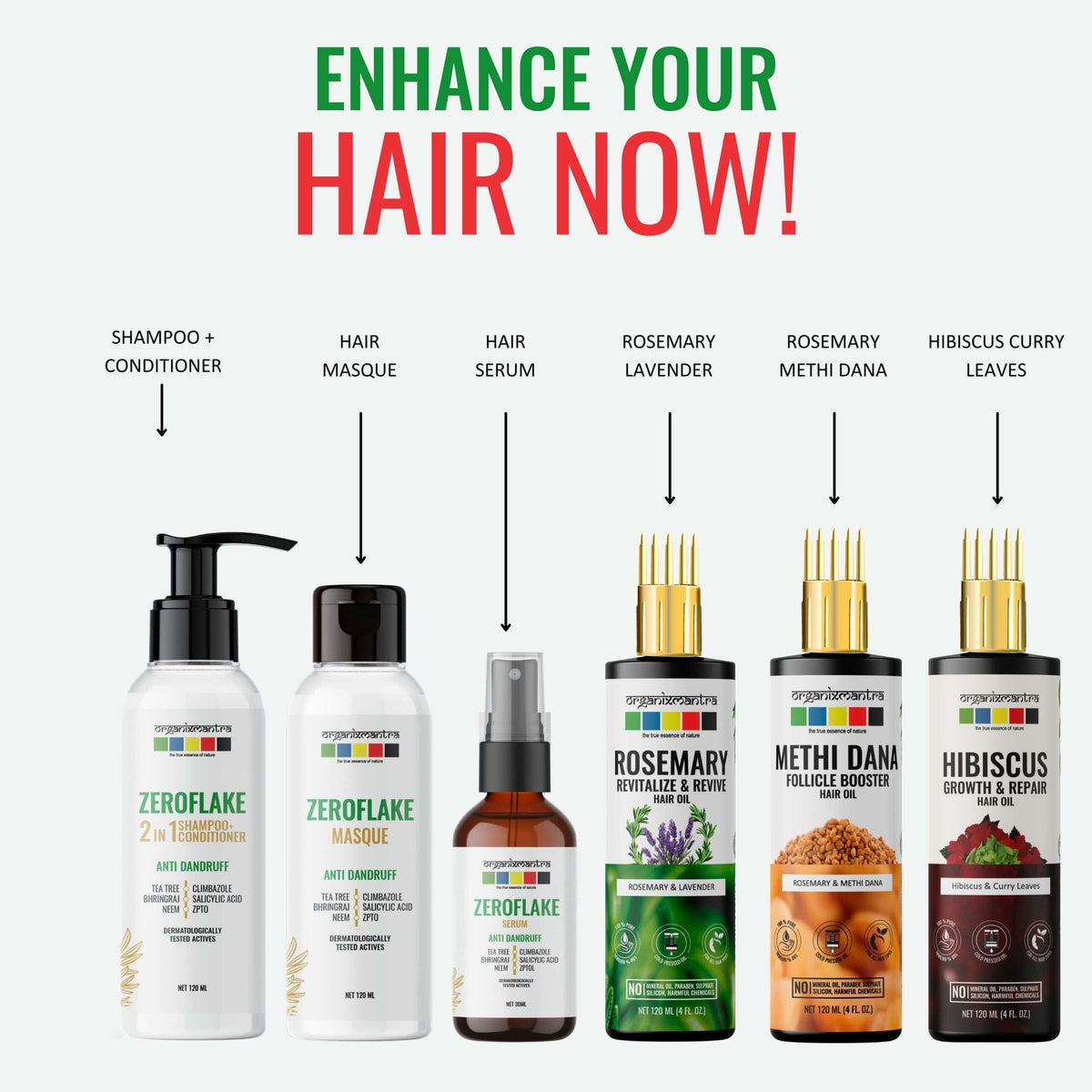 Zeroflake Anti Dandruff Series